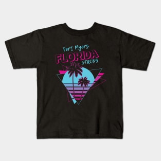 Fort Myers Florida Strong Kids T-Shirt